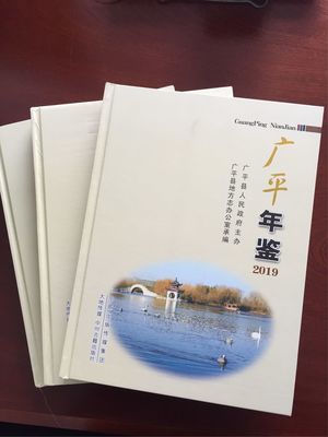 《廣平年鑒》2019出版發(fā)行 記錄時代發(fā)展，傳承地方文化
